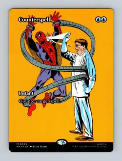 Magic the Gathering - Counterspell (Borderless) (MAR) #9 - Image 1