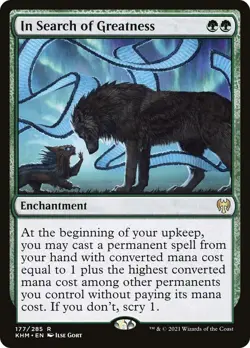 NM - In Search of Greatness [KHM - 177] Kaldheim - Image 1