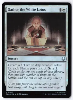 Gather the White Lotus 20 Foil Avatar: The Last Airbender - Image 1