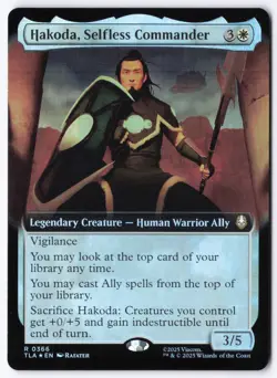 Hakoda, Selfless Commander (Extended Art) 366 Foil Avatar: The Last Airbender - Image 1