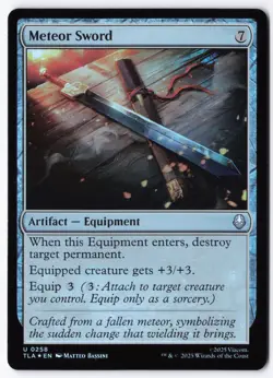 Meteor Sword 258 Foil Avatar: The Last Airbender - Image 1