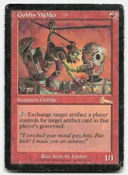 Goblin Welder 80 Rare Urza's Legacy Magic: The Gathering Moderately Played - Image 1