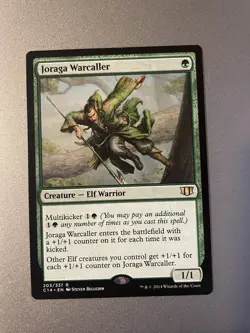 MTG Magic the Gathering Joraga Warcaller C14 Commander 2014 Elves Lorwyn - Image 1