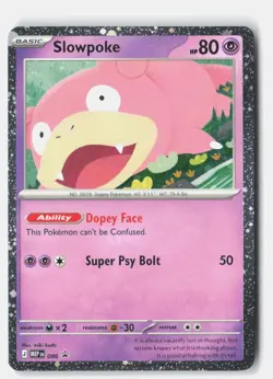 Pokemon tcg ME: Mega Evolution Promo Slowpoke Near Mint or Better - Image 1