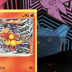 ERROR Magmar | Square Cut Alignment Dot | Error Pokemon Card | Shinji Kanda - Image 4