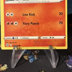 ERROR Magmar | Square Cut Alignment Dot | Error Pokemon Card | Shinji Kanda - Image 5