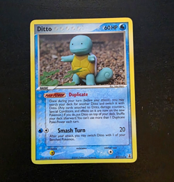 Yuka Morii Pokemon TCG Ditto (Squirtle) 40/113 EX Delta Species Regular 60 HP - Image 1