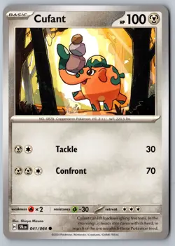 Pokemon: Cufant Common SV: Shrouded Fable 041/064 LP - Image 1
