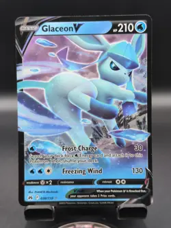 Glaceon V 038/159 SWSH: Crown Zenith Holo. Pokemon TCG. Near Mint Condition. - Image 2