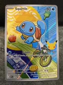 Squirtle - 039 - ME: Mega Evolution Promo Holofoil - Pokemon TCG - NM - Image 1