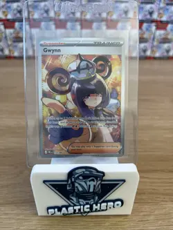 Gwynn 119/084 Special Illustration Rare Pitch Black Pokemon Holo Near Mint - Image 1