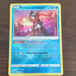 The Pokemon Company Radiant Greninja 046/189 Astral Radiance Holo - Image 1