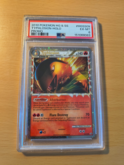 2010 Pokemon HG & SS Typhlosion-Holo Promo #HGSS09 PSA 6 - Image 1