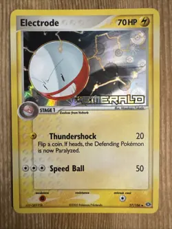 Electrode 27/106 - EX Emerald - Reverse HOLO - Pokemon - DMG - Image 1