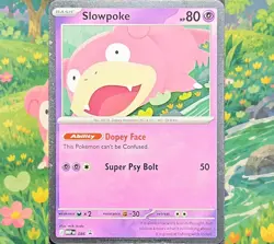 Slowpoke - 086 (Comos Holo) - Pokemon TCG Me: Mega Evolution Promo Holo - Image 1