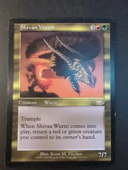 Shivan Wurm Planeshift Regular - Image 1