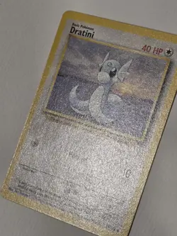 1999 Dratini 26/102 Uncommon Base Set Unlimited Pokemon NM - Image 2