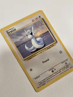1999 Dratini 26/102 Uncommon Base Set Unlimited Pokemon NM - Image 3