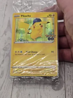 Pikachu 028/078 Pokemon GO Holo Promo SEALED - Image 2