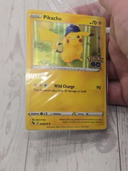 Pikachu 028/078 Pokemon GO Holo Promo SEALED - Image 3