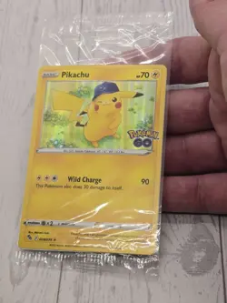 Pikachu 028/078 Pokemon GO Holo Promo SEALED - Image 4