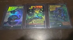 MtG Edge of Eternities Showcase Foil lot of 3 Sliver Overlord Warping Wail Nexus - Image 1