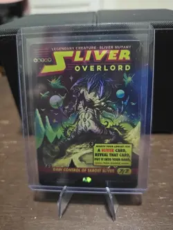 MtG Edge of Eternities Showcase Foil lot of 3 Sliver Overlord Warping Wail Nexus - Image 2