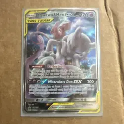 The Pokemon Company Mewtwo & Mew GX SM191 TAG TEAM GX Holo Promo 270 HP - Image 1