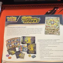 Pokemon Center Pokemon TCG Surging Sparks Elite Trainer Box Booster Promo 6+ - Image 2