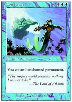 Confiscate -Foil Light Play MTG 7th Edition - Image 1