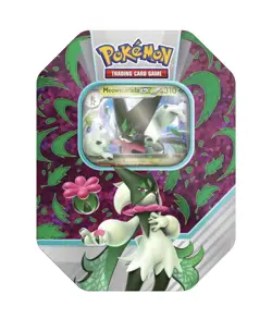 Pokemon TCG Paldea Partners Tin Meowscarada Ex 4 x Boosters - New Sealed - Image 1
