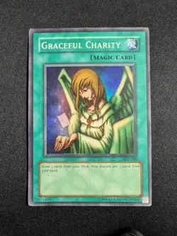 Yugioh - Graceful Charity SDP-040 Unlimited Super Rare HP - Image 1