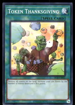 Token Thanksgiving DCR-EN041 (25th Anniversary Edition) Yu-Gi-Oh Unlimited NM - Image 1