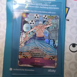 Namco One Piece CCG Enel OP15-118 Adventure on Kami's Island Character EN - Image 1
