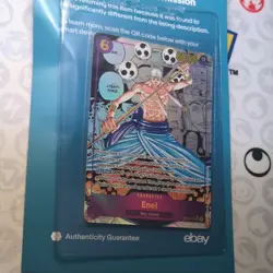 Namco One Piece CCG Enel OP15-118 Adventure on Kami's Island Character EN - Image 2