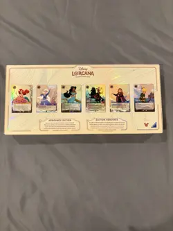Disney Lorcana Curator's Collection Heroines Edition NEW AND SEALED - Image 2