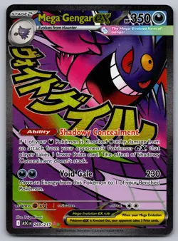 Mega Gengar ex Holo Mega Attack Rare ME: Ascended Heroes 269/217 NM - Image 1