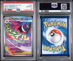 PSA 10 Mega Gengar ex 269/217 Me: Ascended Heroes Holo (choose Your Cert) - Image 2