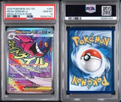 PSA 10 Mega Gengar ex 269/217 Me: Ascended Heroes Holo (choose Your Cert) - Image 4