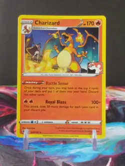 Pokemon Charizard Prize Pack Series 1 025/185 Rare Near Mint - Image 1