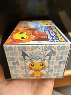 Poncho Wearing Pikachu/Alolan Vulpix & Vulpix Deck Box/Sleeves/Dividers No Cards - Image 5