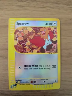 Spearow 130/165 Expedition Base Set Reverse Holo Pokemon Card TCG - Image 1