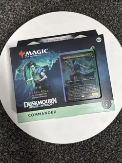 Death Toll Commander Deck MTG Duskmourn House of Horror New Factory Sealed Magic - Image 1