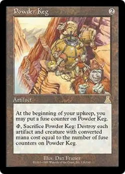 RUSH ENGLISH Destinee d'Urza - Powder Keg [EX/NM] MTG UDS - Image 1