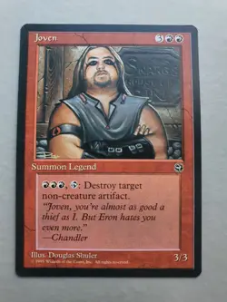 Joven, MTG Homelands (1995) Common Red Creature NM - Image 1