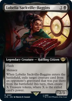 NM - Lobelia Sackville-Baggins (Extended Art) [LTR - 357] Universes Beyond: T... - Image 1