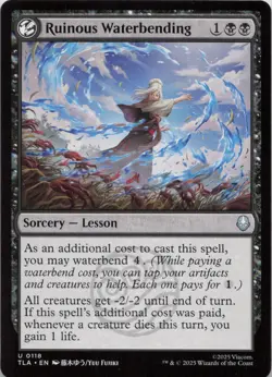 Ruinous Waterbending U Avatar: The Last Airbender 118 NM MTG - Image 1