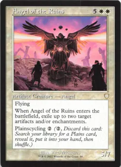 Angel of the Ruins (Retro Frame) R Commander: The Brothers' War 68 LP - Image 1