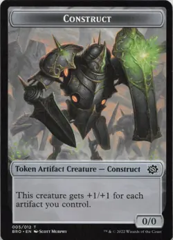 Construct Token T The Brothers' War 5 LP MTG - Image 1