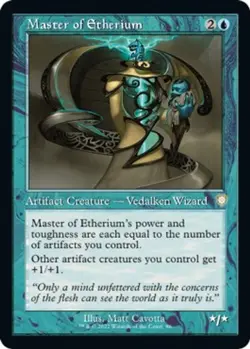 NM - Master of Etherium (Retro Frame) [BRC - 86] Commander: The Brothers' War - Image 1